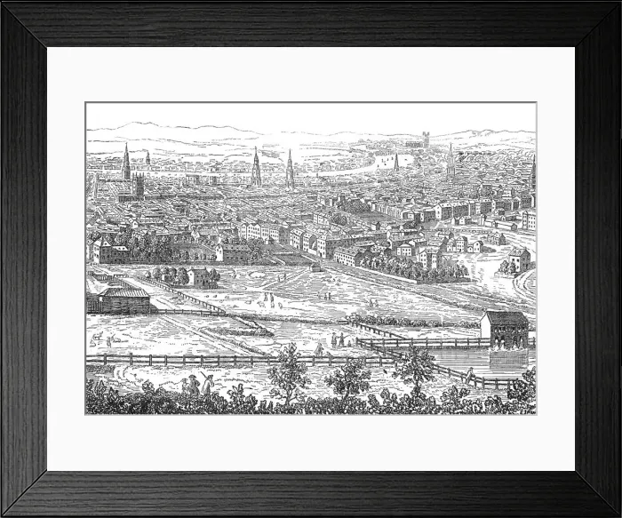 Framed Print : View of London Framed Print : View of London