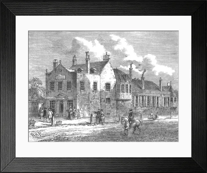 Framed Print : Bagnigge Wells Framed Print : Bagnigge Wells