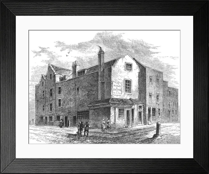 Framed Print : The Hand & Shears Framed Print : The Hand & Shears