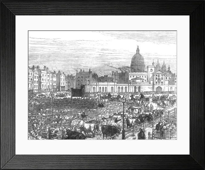 Framed Print : Smithfield Market Framed Print : Smithfield Market