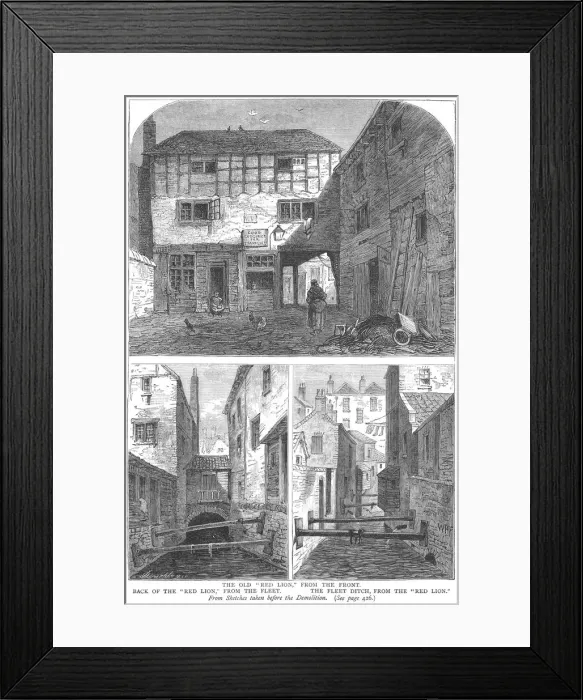 Framed Print : Red Lion Tavern Framed Print : Red Lion Tavern