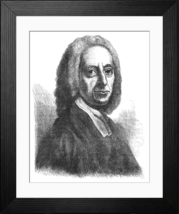 Framed Print : William Whiston Framed Print : William Whiston