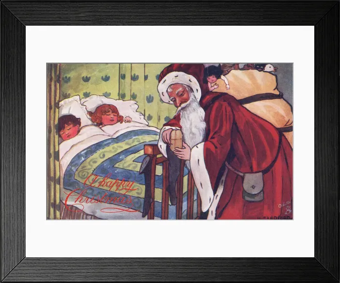 Framed Print : Santa Claus Framed Print : Santa Claus