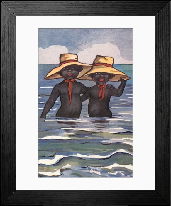 Framed Print : Aboriginal Children Framed Print : Aboriginal Children