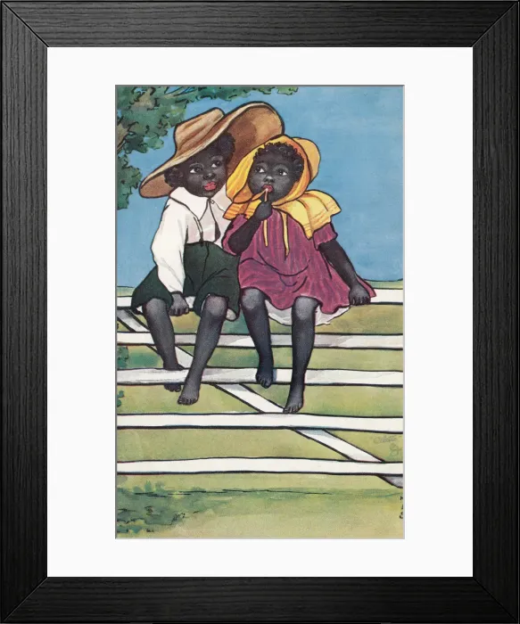 Framed Print : Aboriginal Children Framed Print : Aboriginal Children
