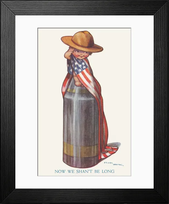 Framed Print : World War I Patriotic Framed Print : World War I Patriotic
