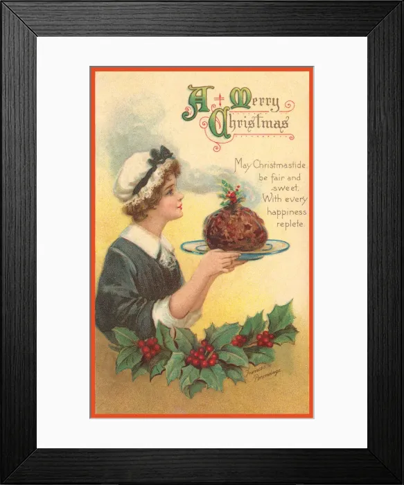 Framed Print : Christmas Pudding Framed Print : Christmas Pudding