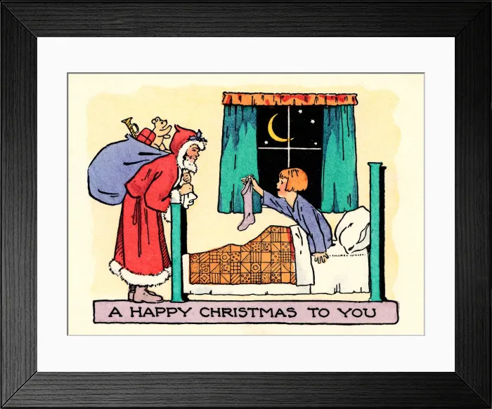 Framed Print : Santa Claus Framed Print : Santa Claus