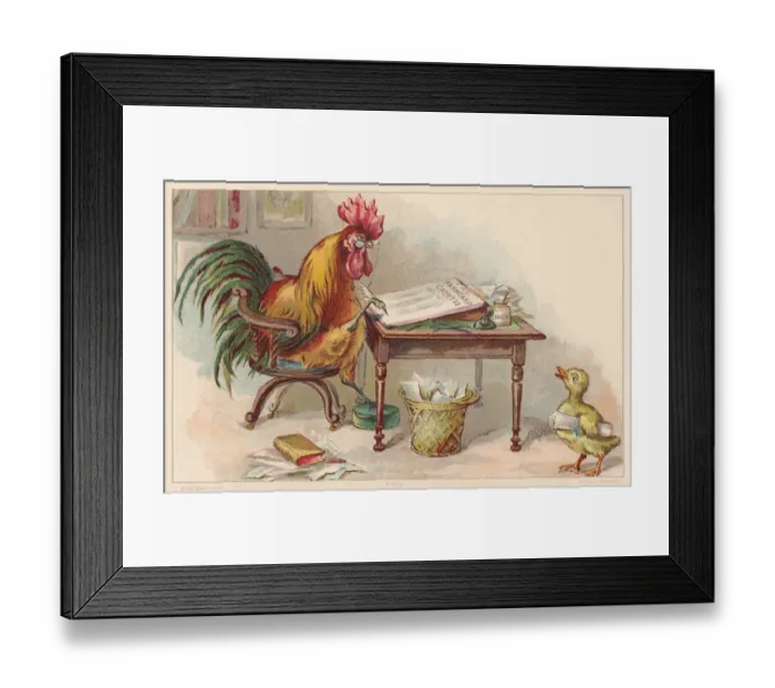 Framed Print : Anthropomorphic Humour Framed Print : Anthropomorphic Humour