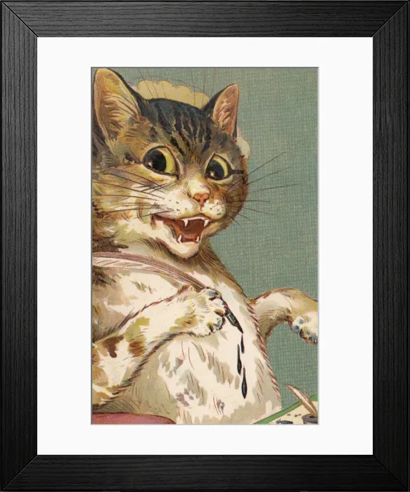 Framed Print : Anthropomorphic Humour