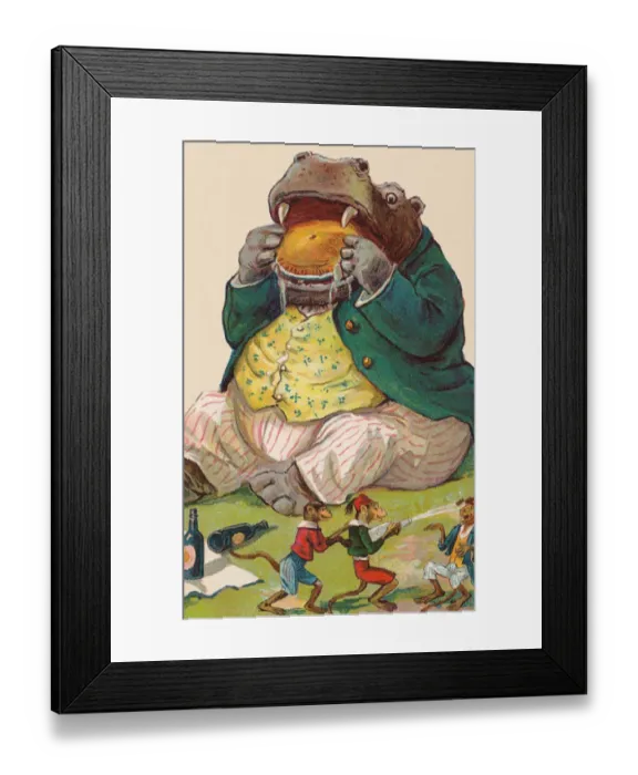 Framed Print : Anthropomorphic Humour
