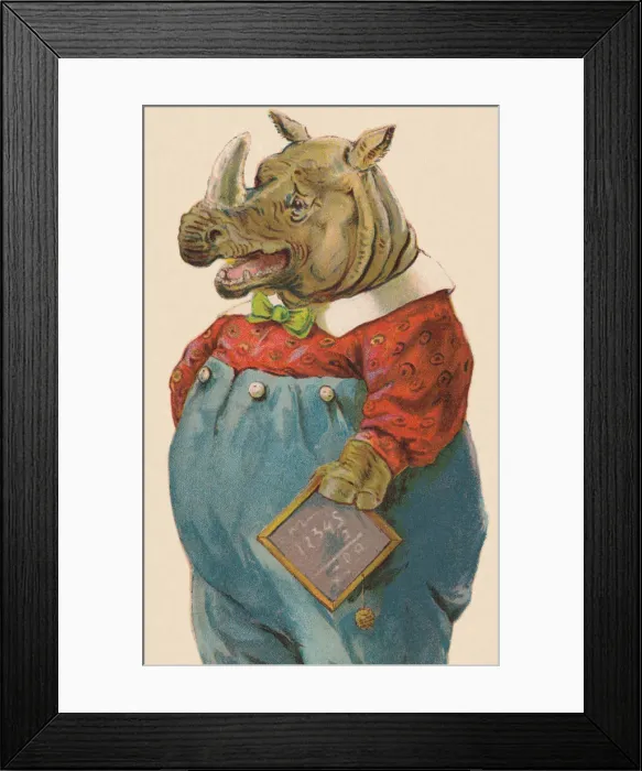 Framed Print : Anthropomorphic Humour Framed Print : Anthropomorphic Humour