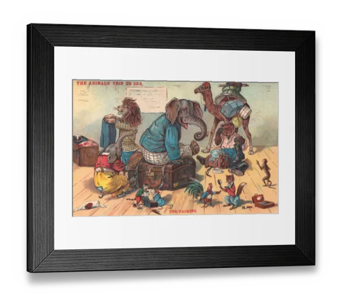 Framed Print : Anthropomorphic Humour Framed Print : Anthropomorphic Humour