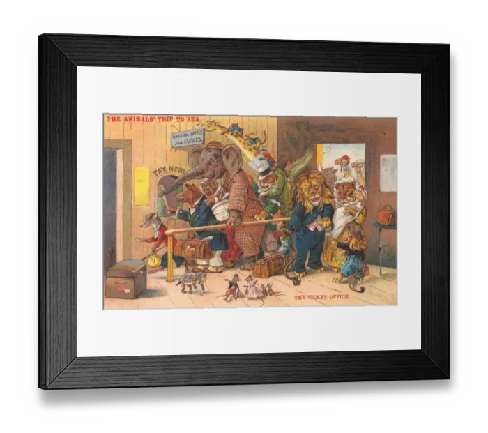 Framed Print : Anthropomorphic Humour Framed Print : Anthropomorphic Humour