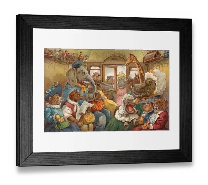 Framed Print : Anthropomorphic Humour Framed Print : Anthropomorphic Humour