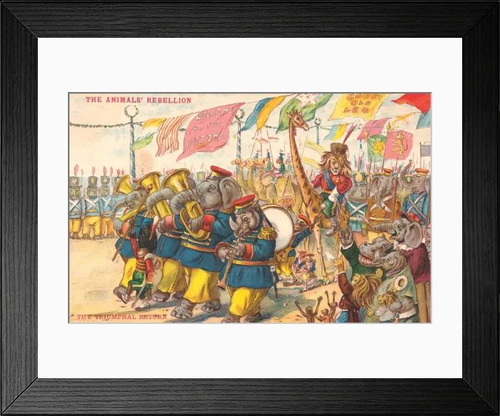 Framed Print : Anthropomorphic Humour Framed Print : Anthropomorphic Humour