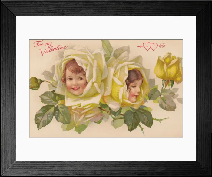 Framed Print : Yellow rose Flower Faces Framed Print : Yellow rose Flower Faces