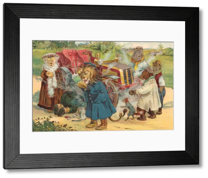 Framed Print : Anthropomorphic Humour