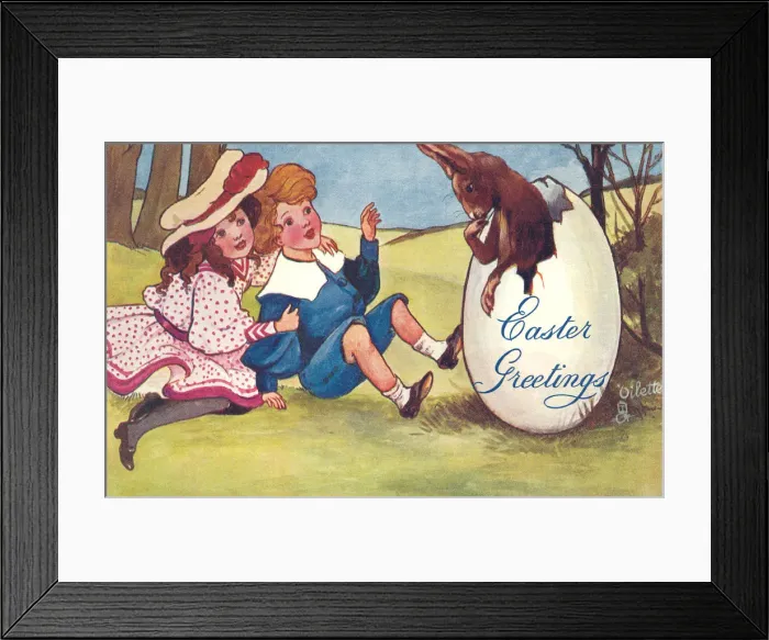 Framed Print : Edwardian Children Framed Print : Edwardian Children