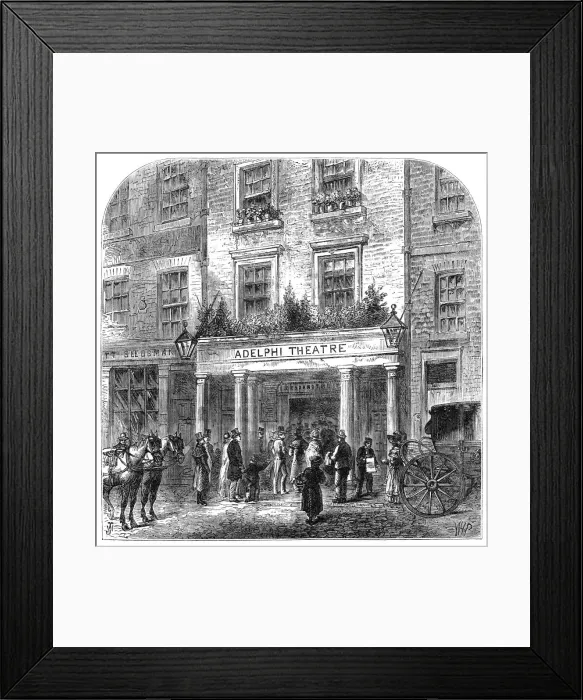 Framed Print : Old Adelphi Theatre