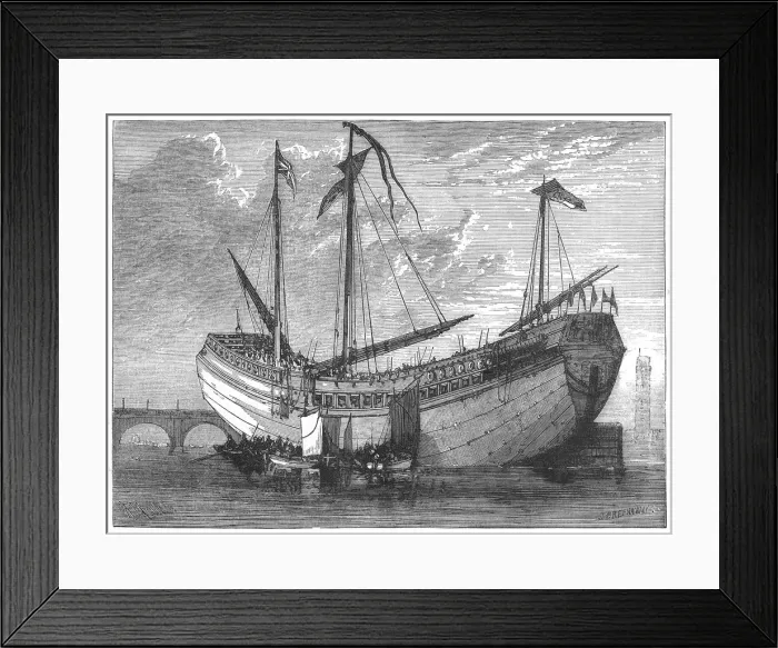 Framed Print : The Chinese junk Framed Print : The Chinese junk
