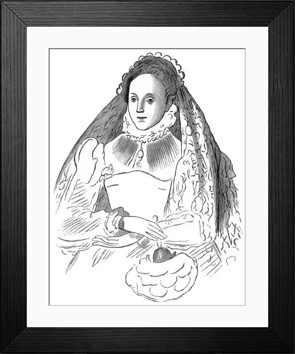 Framed Print : Queen Elizabeth I