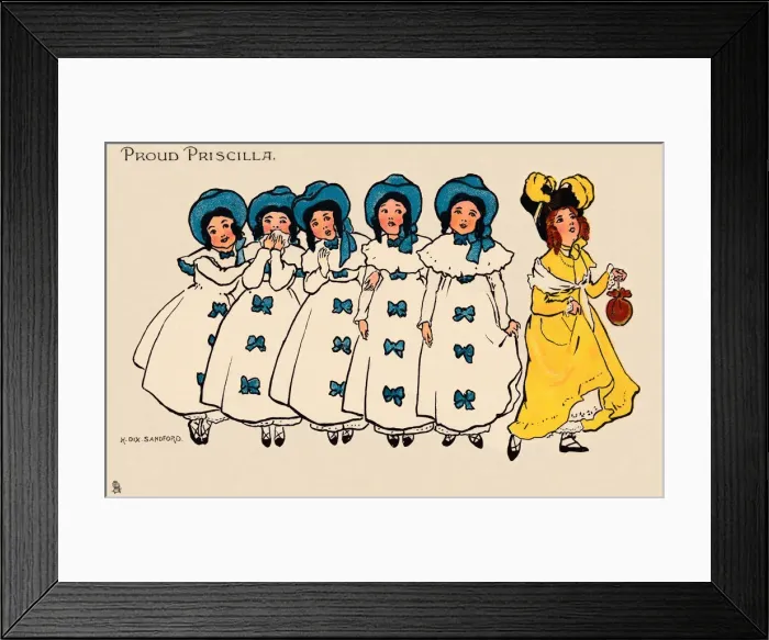 Framed Print : Regency Children Framed Print : Regency Children