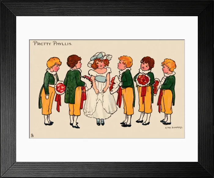 Framed Print : Regency Children Framed Print : Regency Children