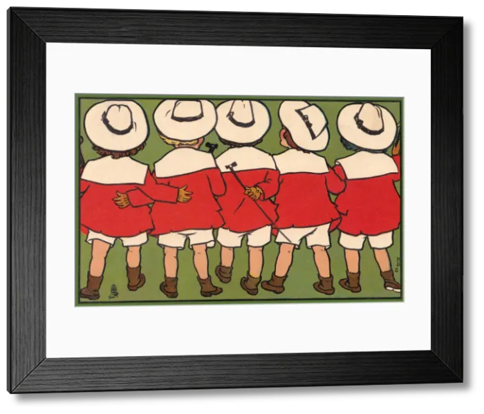 Framed Print : Boys and Girls Framed Print : Boys and Girls