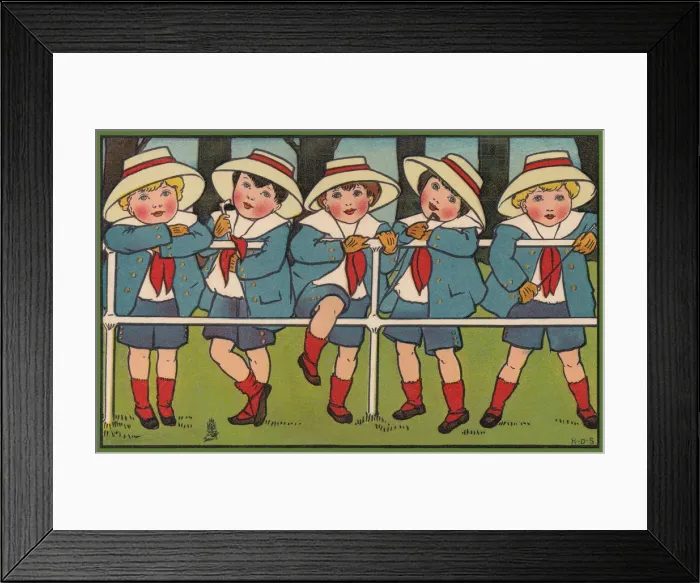 Framed Print : Boys and Girls Framed Print : Boys and Girls