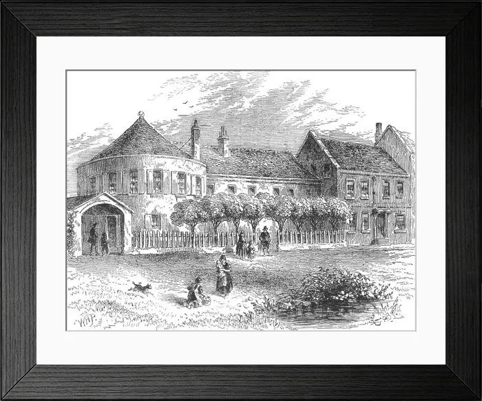 Framed Print : White Conduit House Framed Print : White Conduit House