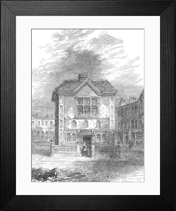 Framed Print : Hicks Hall Framed Print : Hicks Hall
