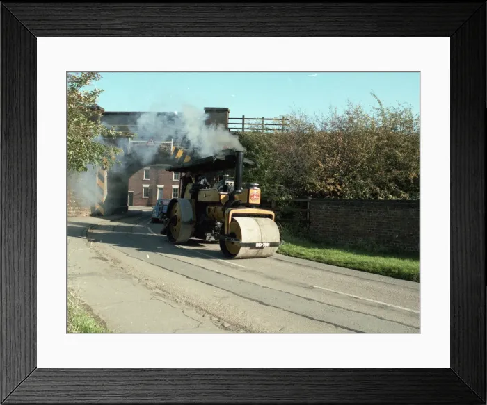 Framed Print : Armstrong-Whitworth Road Roller, BD7511 Framed Print : Armstrong-Whitworth Road Roller, BD7511
