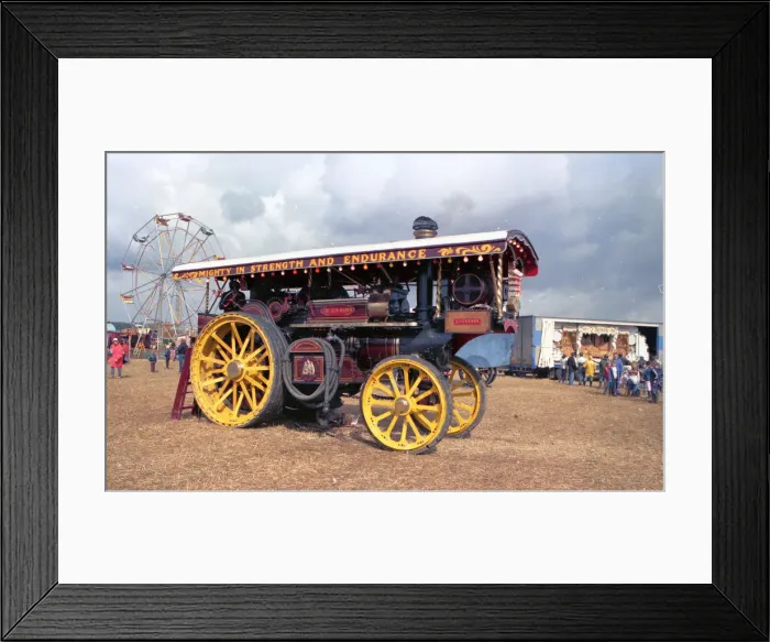 Framed Print : Fowler showmans Road Locomotive FX6661 Framed Print : Fowler showmans Road Locomotive FX6661