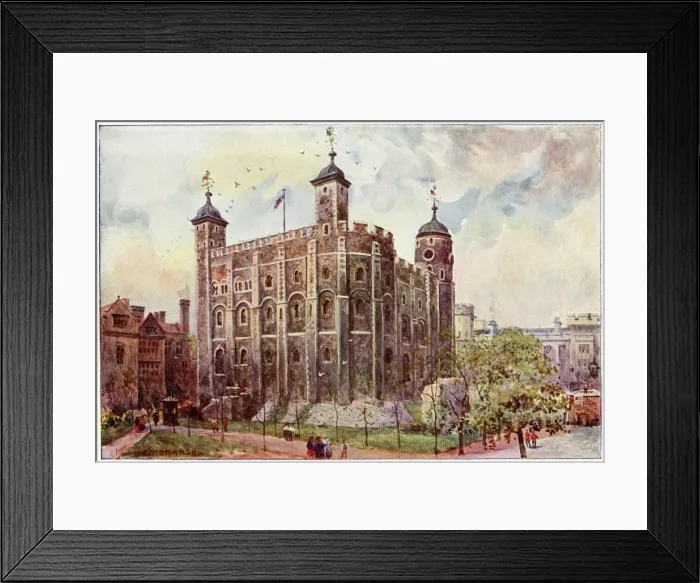 Framed Print : The White Tower, Tower of London Framed Print : The White Tower, Tower of London