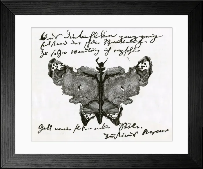Framed Print : Klecksography Framed Print : Klecksography