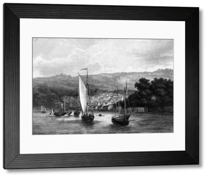 Framed Print : Honfleur, France Framed Print : Honfleur, France
