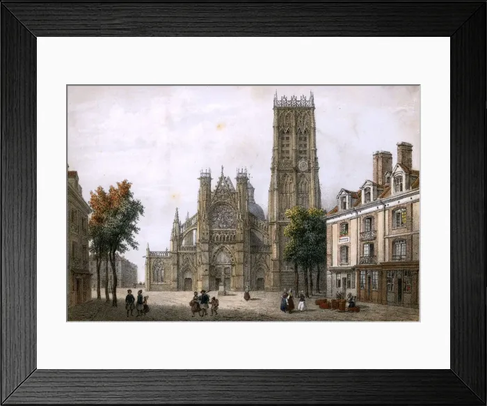 Framed Print : Dieppe, France Framed Print : Dieppe, France