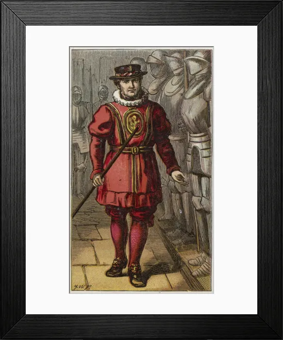Framed Print : Yeoman of the guard Framed Print : Yeoman of the guard