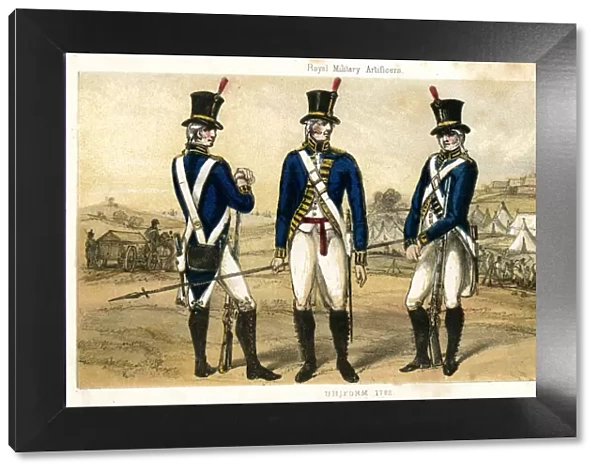 British artificers in uniform