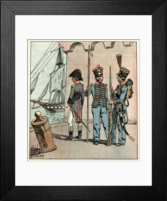 Framed Print : French marines Framed Print : French marines