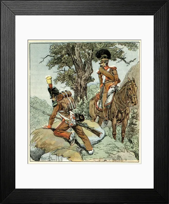 Framed Print : Portuguese infantry Framed Print : Portuguese infantry