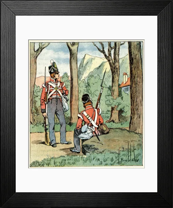 Framed Print : British infantry Framed Print : British infantry
