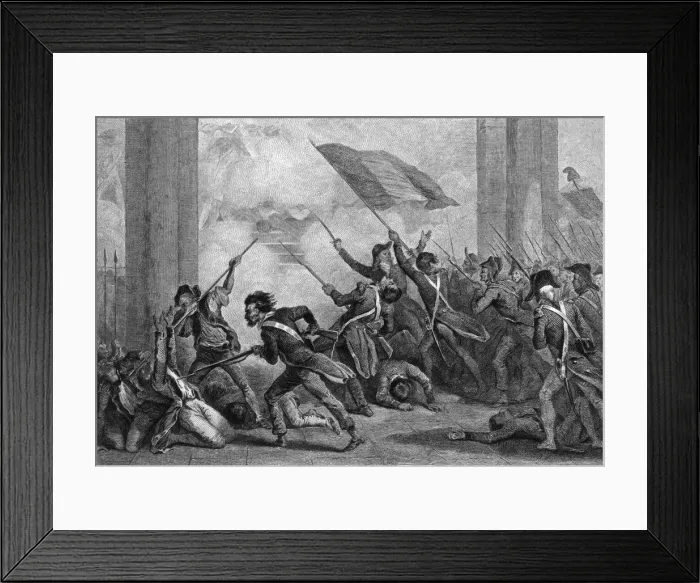 Framed Print : Attack on the Tuileries Framed Print : Attack on the Tuileries