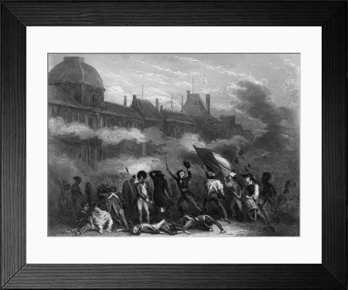 Framed Print : Attack on the Tuileries Framed Print : Attack on the Tuileries