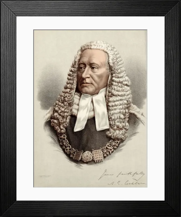 Framed Print : Sir Alexander Cockburn Framed Print : Sir Alexander Cockburn