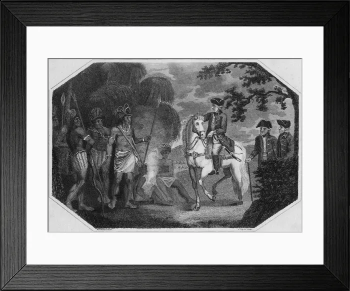 Framed Print : General Burgoyne