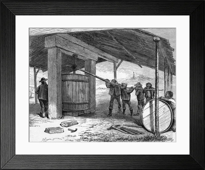 Framed Print : Hogshead of Tobacco Framed Print : Hogshead of Tobacco