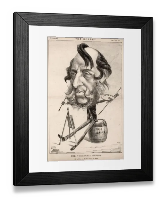 Framed Print : George Cruikshank Framed Print : George Cruikshank