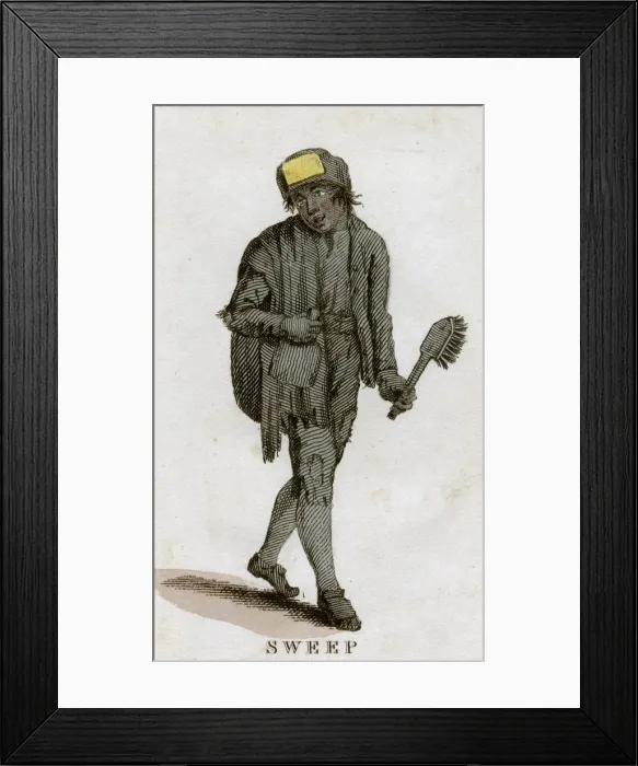 Framed Print : Chimney Sweep Framed Print : Chimney Sweep